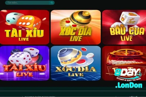 Các Trò Chơi Casino 8day